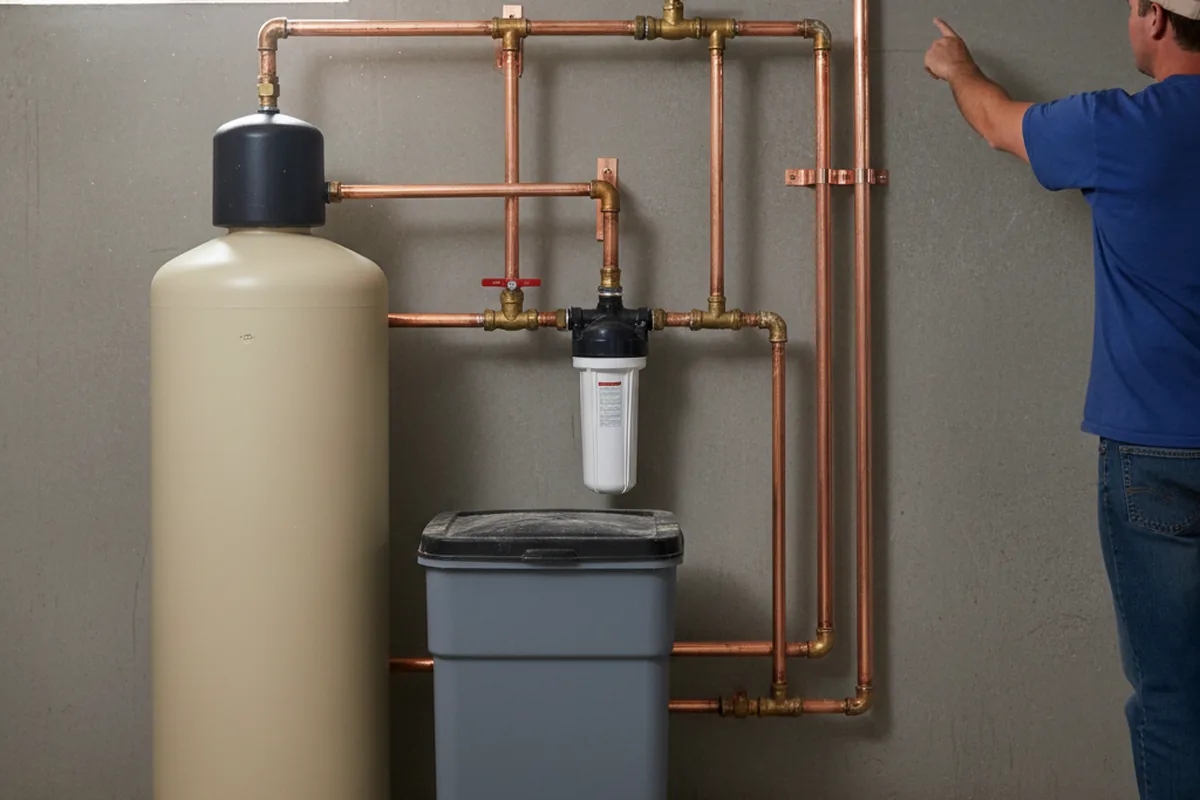 Whole-house water treatment system installed in Tannersville